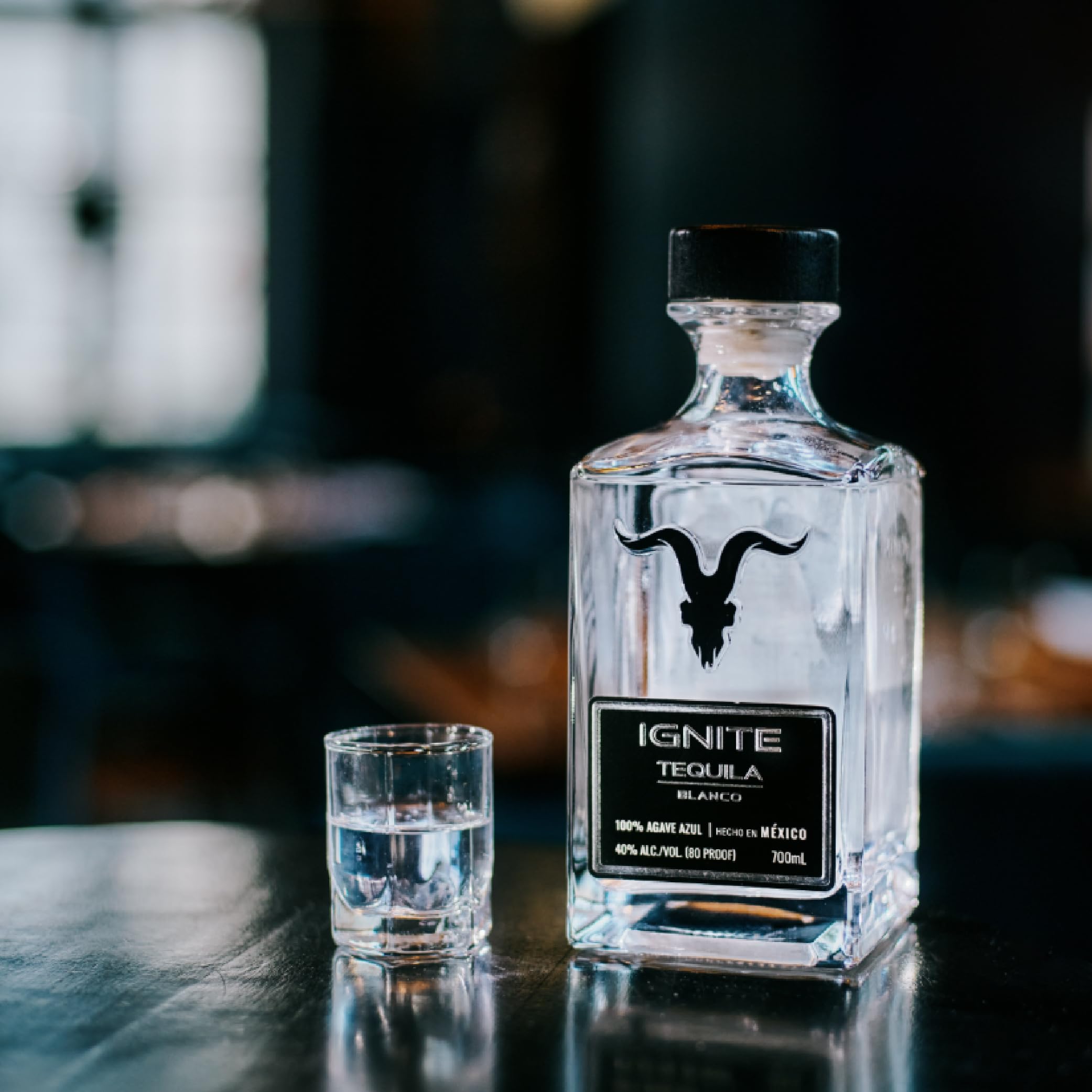 Ignite Tequila Blanco 100% Blue Weber Agave 40% Vol. 700 ml Premium-Tequila aus Mexiko