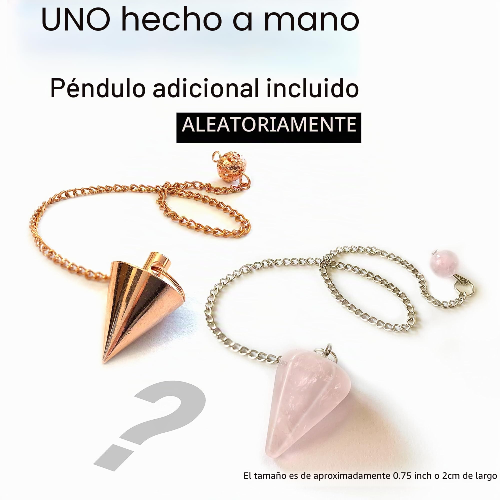 Varillas de cobre – Hecho en Estados Unidos – 99.9% cobre puro – adivinación del agua, curación energética, oro, sí no preguntas. Instrucciones y péndulo adicional – 15 x 13 pulgadas no tóxico