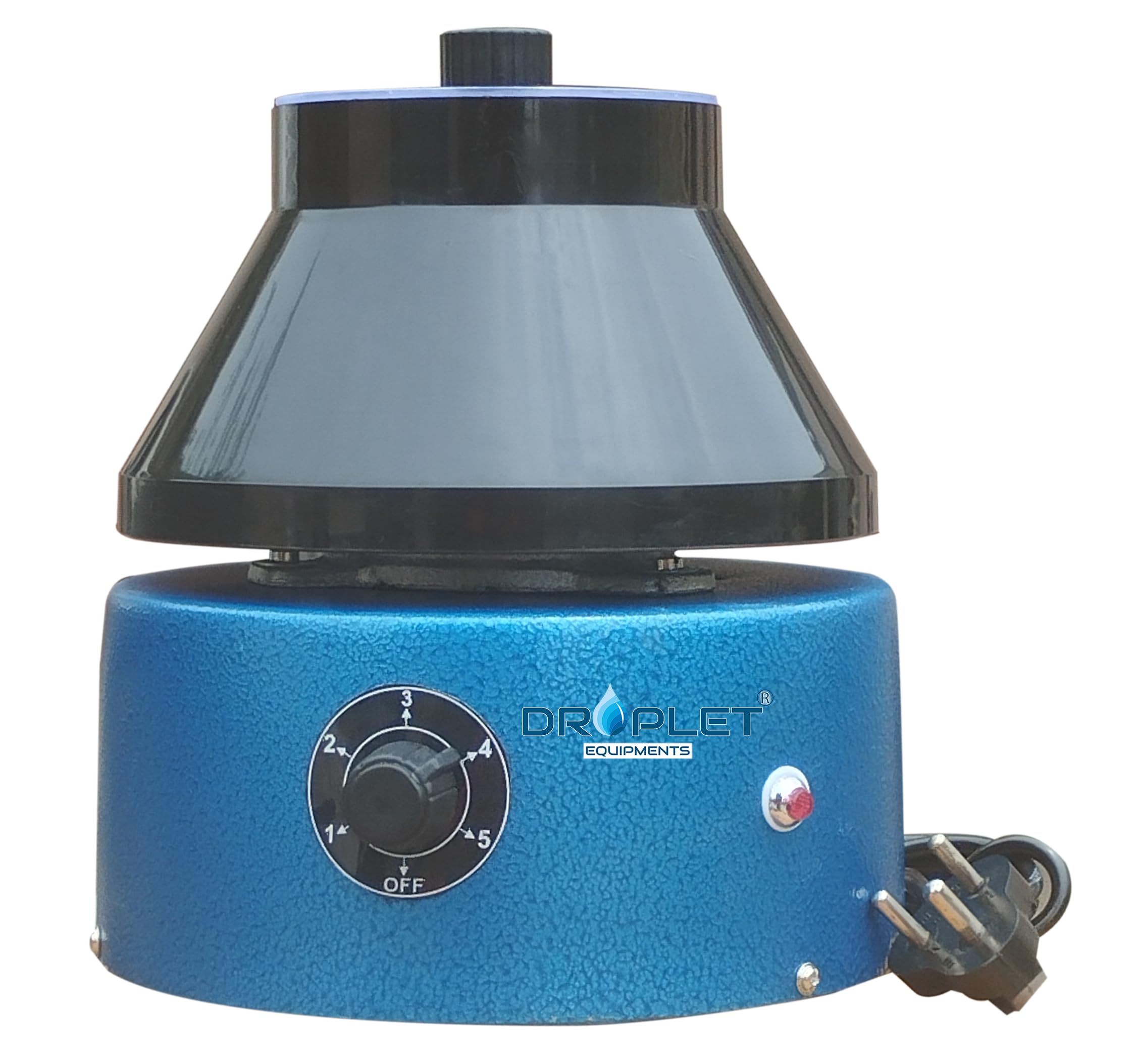 DROPLET Medical Doctor laboratory Centrifuge Machine with Capacity of 8x15 ml Tube, 3500 RPM, Shocked-Free ABS Body with copper motor