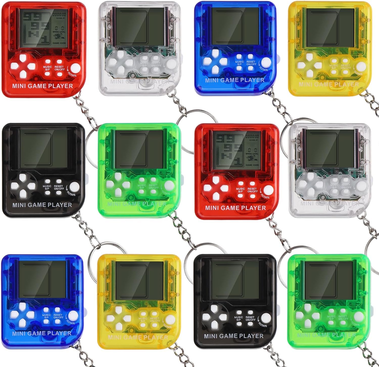 Sponsored Ad – YLMKDE 6PCS Video Game Party Favors Keychain - 6 Colors Gamer Supplies, Toys for Classroom, Kids Prizes, Birthday Goodie Bag Stuffer