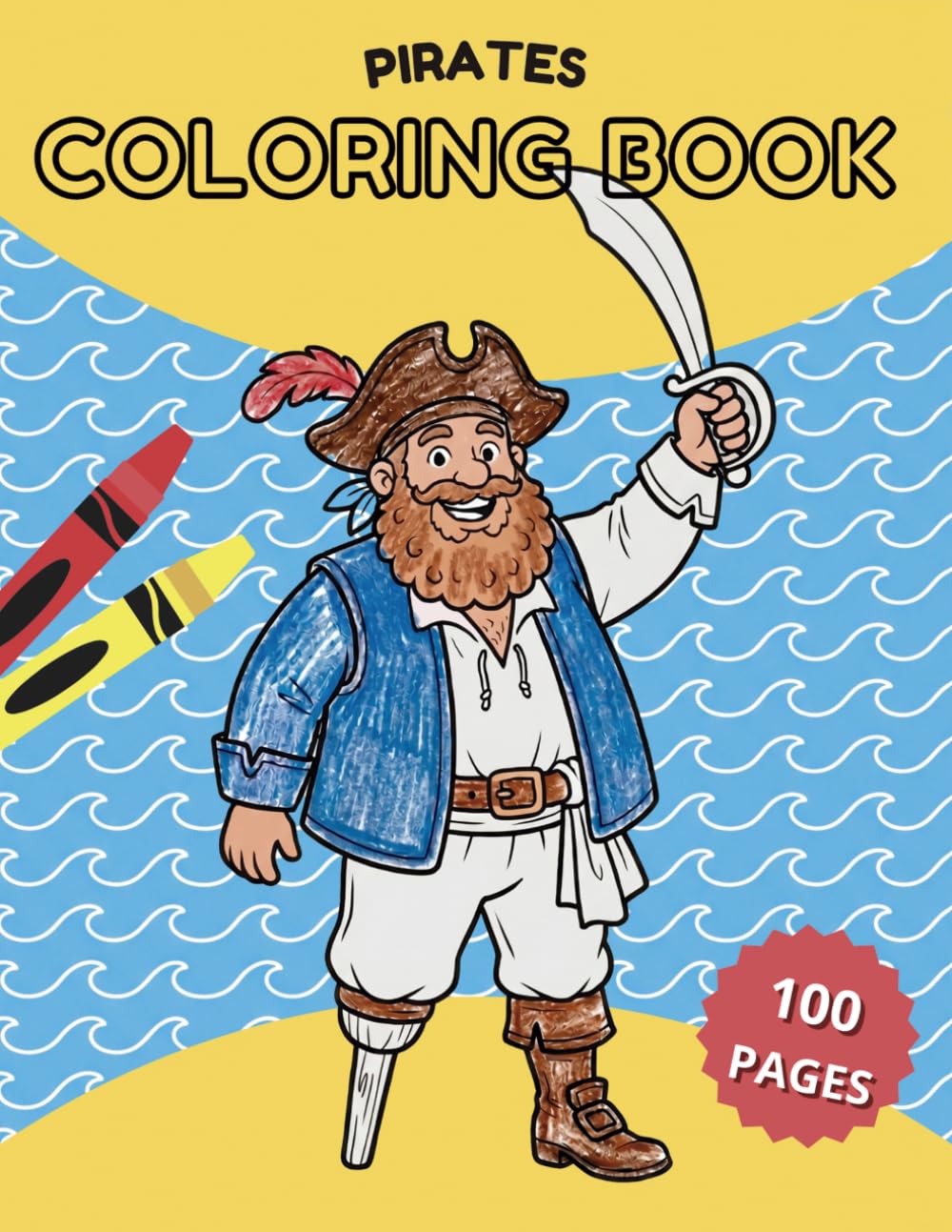 Pirates coloring book