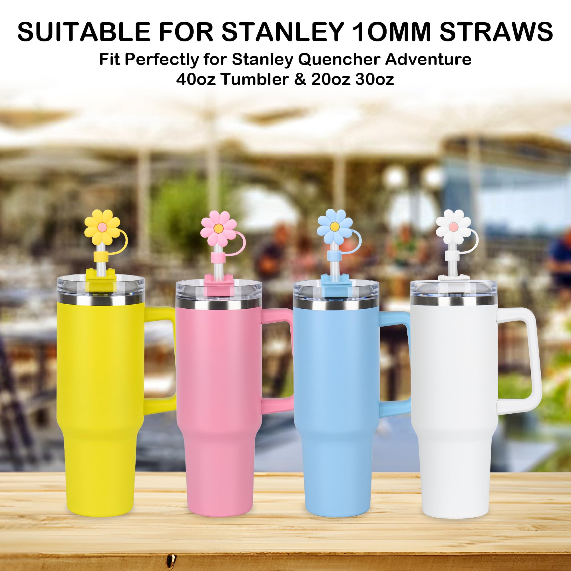 Sunflower Tumbler Enjoy Free Shipping Now Straw Cover Cap For Stanley ...