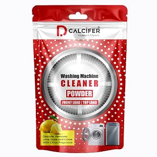 Dcalcifer Washing Machine Cleaner | Descaler For Washing Machine Front Load and Top Load | Washing Machine Cleaning Powder | Descaling Powder For Washing Machine Drum & Tub Cleaner | 100gm Pack of 1