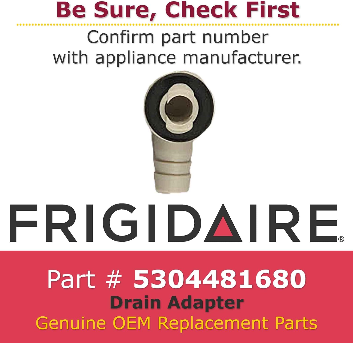 GENUINE Frigidaire 5304481680 Air Conditioner Drain Hose