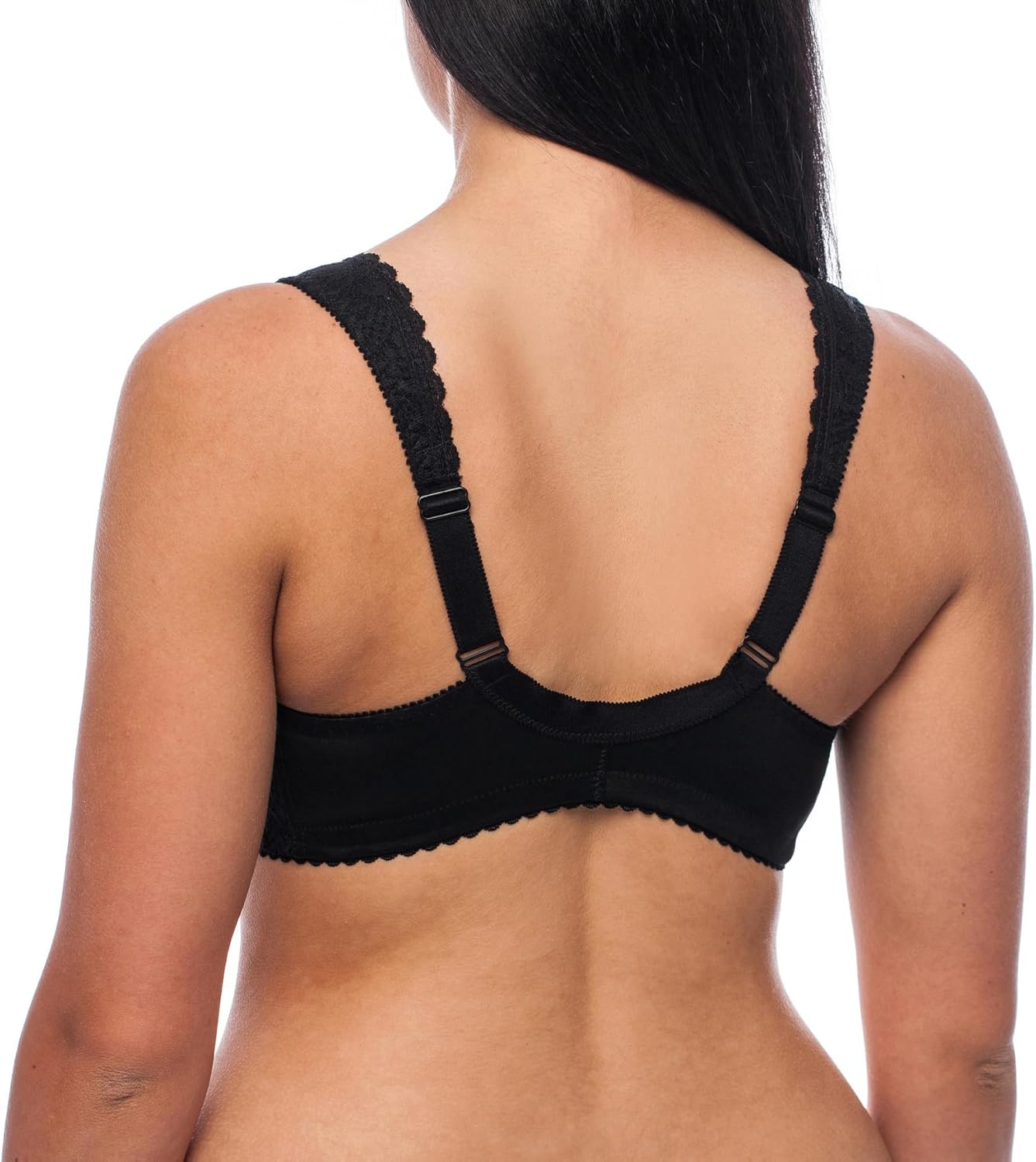 Plus Size Front Closure Bra Wireless Bras for Women No Underwire - Image 6