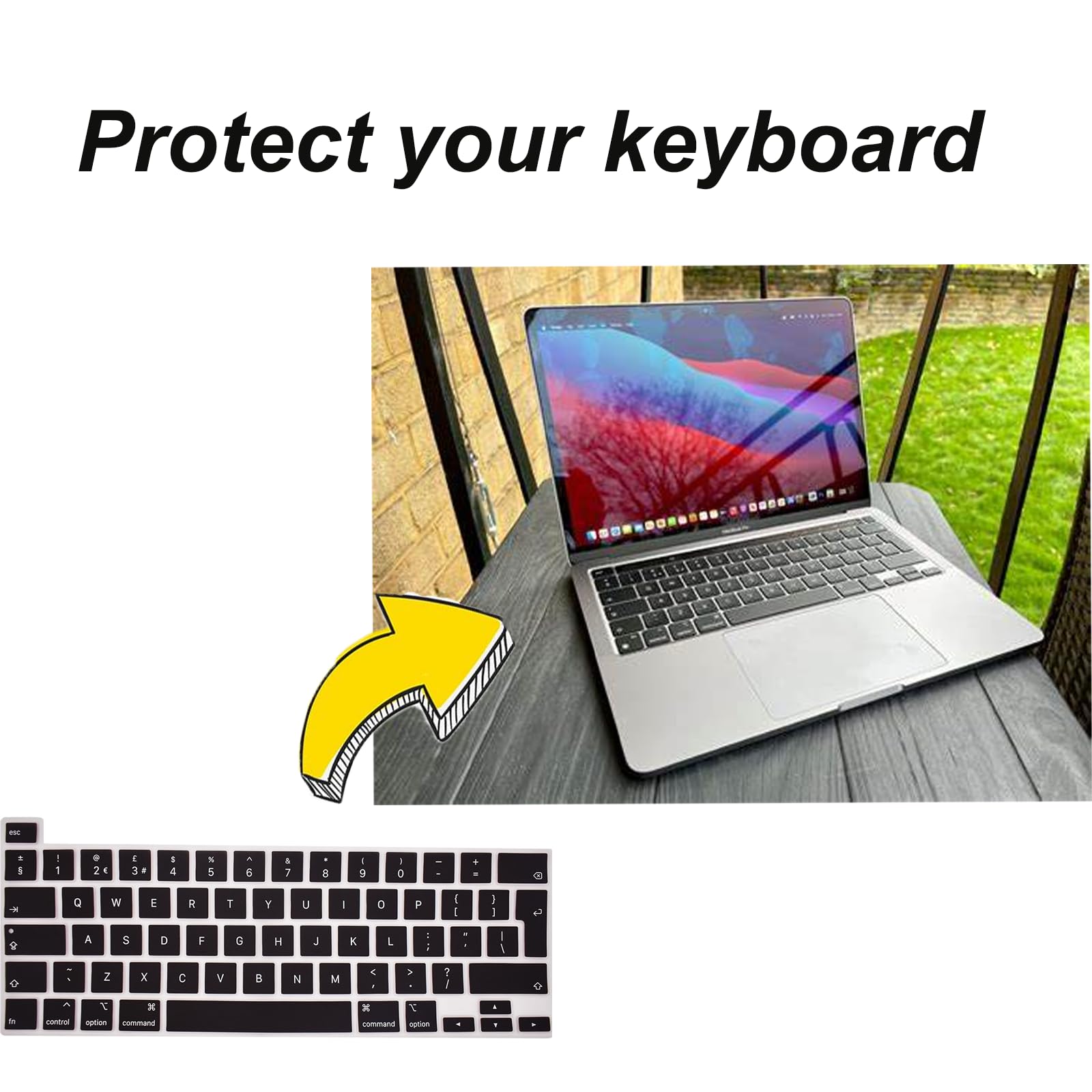 Cover Per Tastiera Compatibile Con MacBook Pro 13 Pollici Touch Bar A2338 A2289 A2251 M2m1 2022 2020 Con Touch Bar E Touch Id Layout Azerty Ue Tpu~p119640881