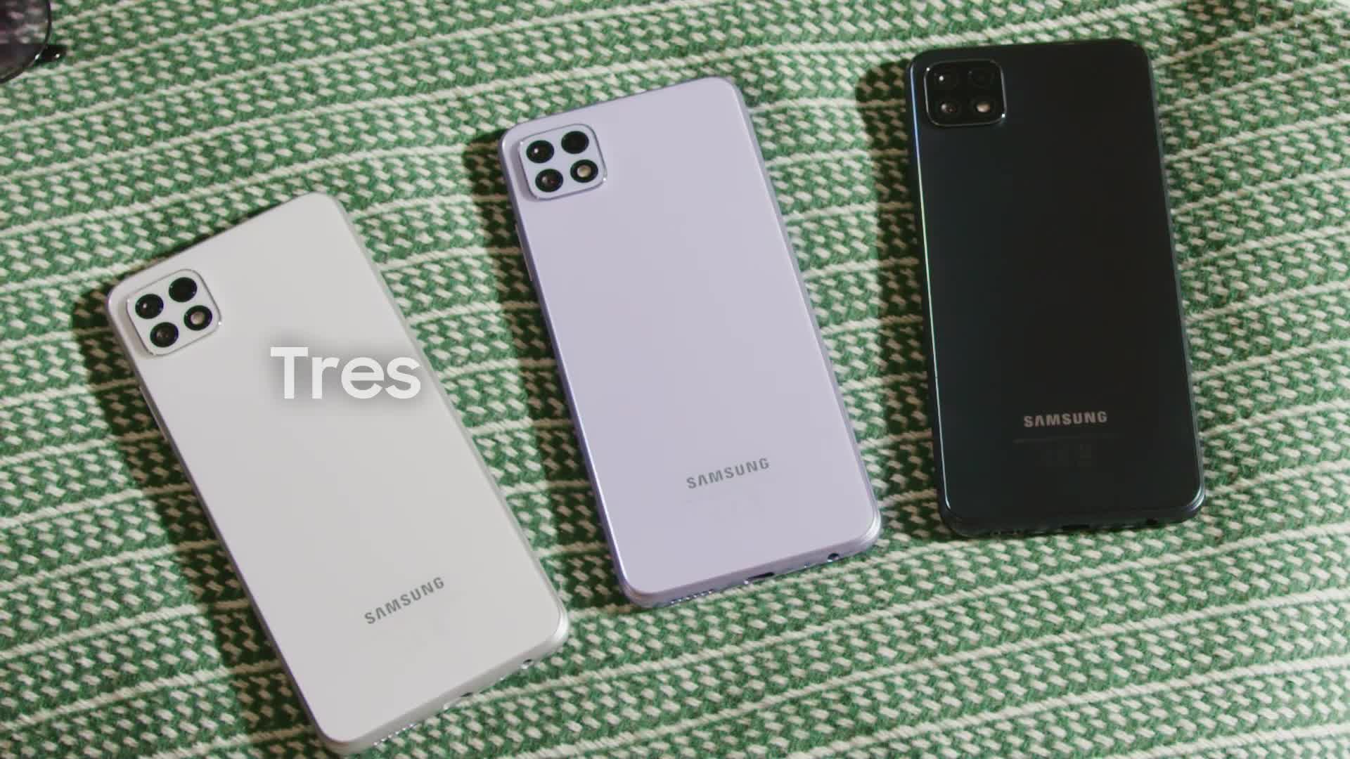 A22 Galaxy 5G - Samsung Android Smartphone de GB) (64 Violeta