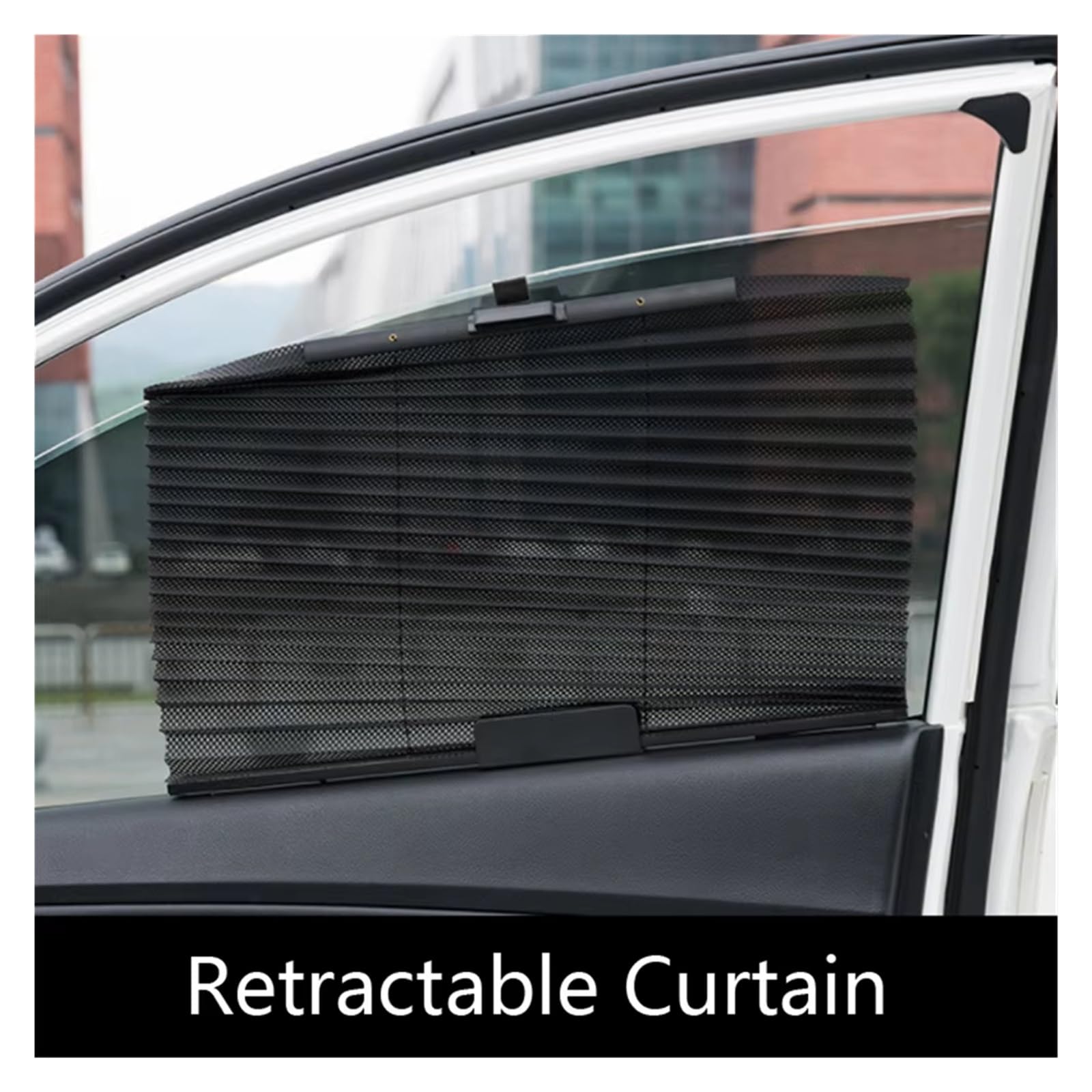 Tendine Parasole Auto Parasole Lunotto Anteriore Posteriore Dell'auto Rete UV Pieghevole Auto Camion 1 Pezzo Parasole Laterale Retrattile Parasole Auto Parabrezza