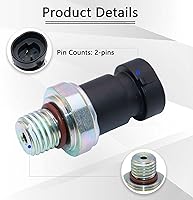 Vista 2 de Interruptor de sensor de presión de aceite Unidad de envío D1843A 12635957 Compatible con Chevy Colorado Equinox Trailblazer Malibu Impala GMC Envoy