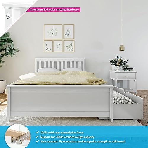 Miniatura 29 de Max & Lily Cama individual clásica, cabecera de listones con nido, nudo y nuez Nuez pacana,Nuez,Blossom,Azul,Arcilla,Natural,Verde