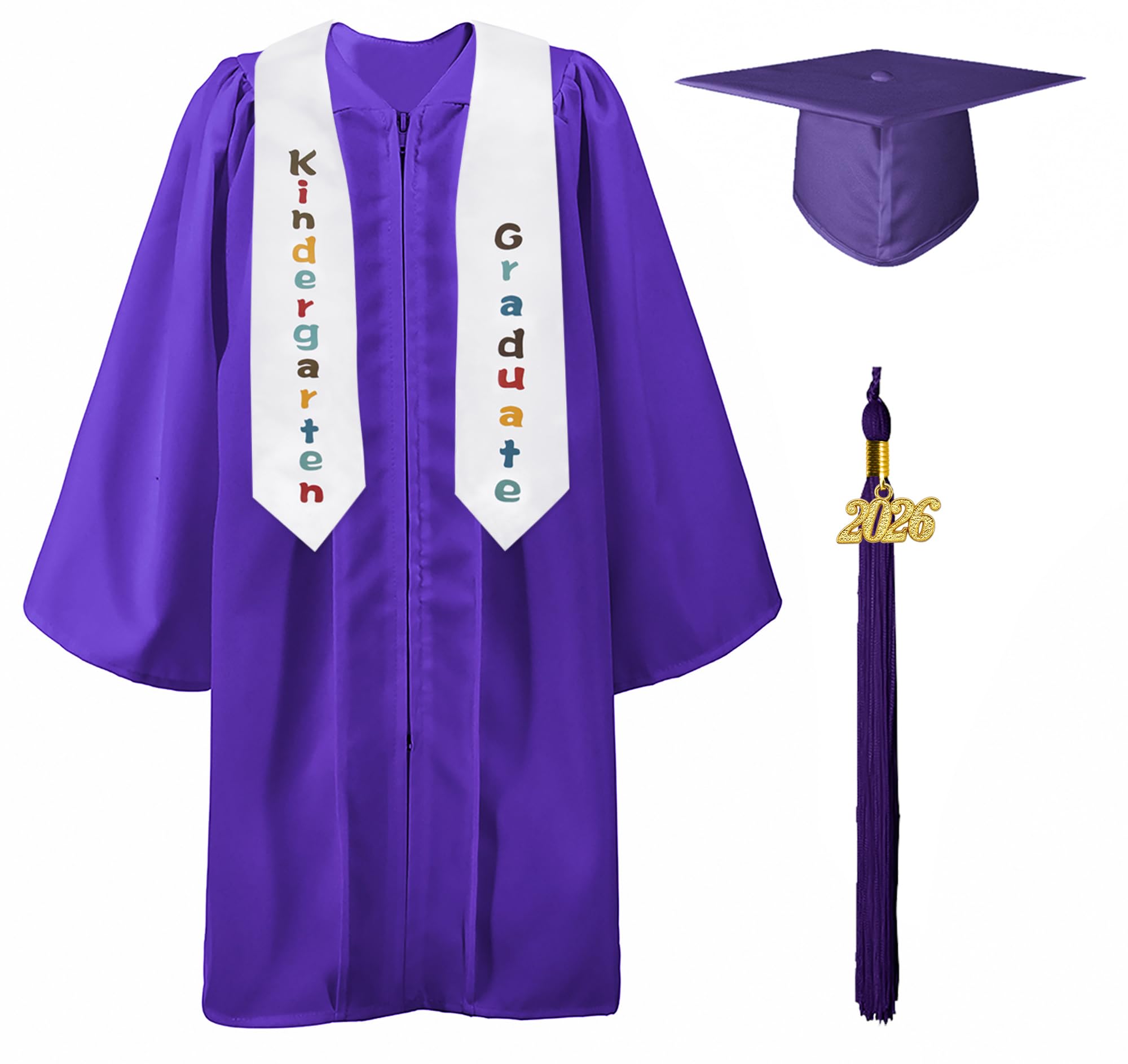 Snapklik.com : Kindergarten Graduation Cap And Gown Stole Package 2026 ...
