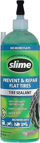 Miniatura 10 de Slime 10009 - Sellador de reparación de pinchazos de neumáticos planos, evita y repara, todos los neumáticos sin cámara fuera de carretera, botella
