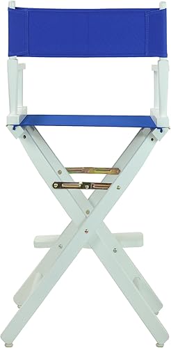 Miniatura 49 de Casual Home - Silla de director de 30 in, marco blanco, con lona color blanco, altura de barra