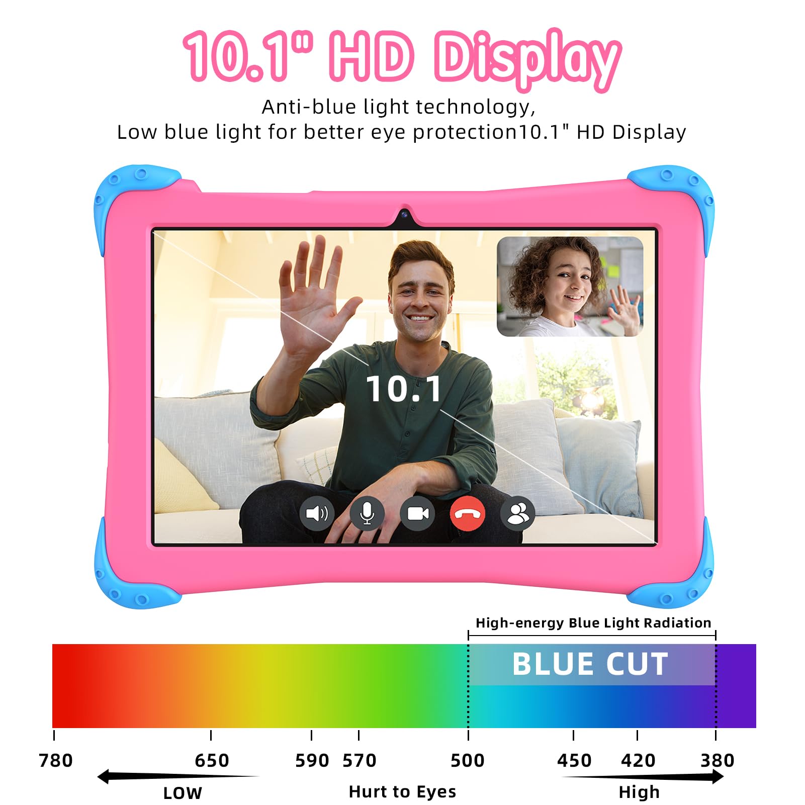 Amazon.co.jp: Fivahiva キッズタブレット 10インチ Android 14 ケース