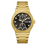 GUESS Jet Analog Watch for Men with Round Dial & Water Resistant Man’s Wrist Watches