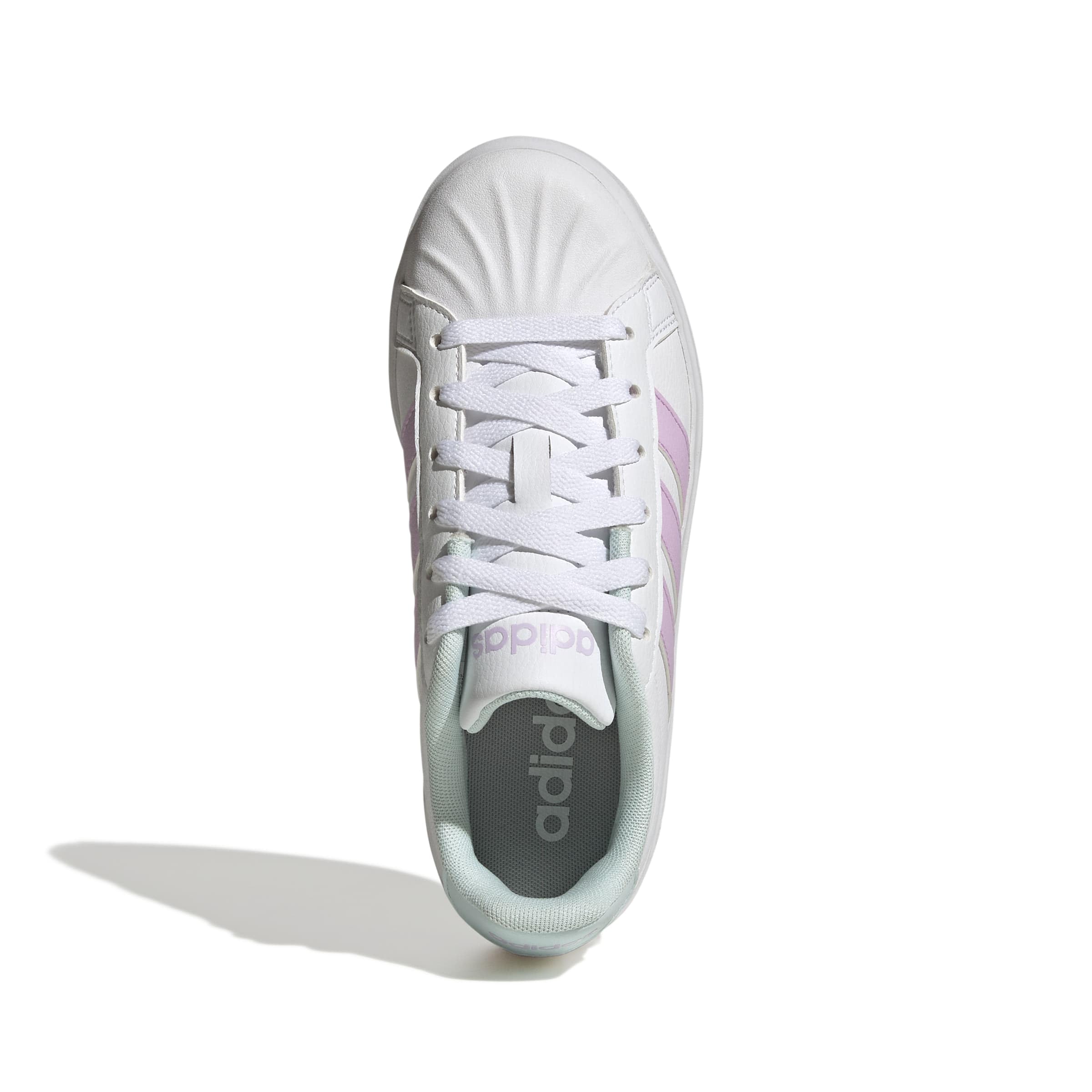 adidas Streetalk Zapatillas para niños Unisex, Blanco/Bliss Lila/Halo Mint, 23.2 cm