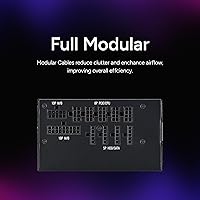 Vista 8 de Cooler Master MWE Gold 850 V2 PSU Full Modular, 850W, 80+ Gold, Diseñado para Nvidia RTX 5080 AMD RX 9070 XT, 2 Conectores EPS, Ventilador HDB