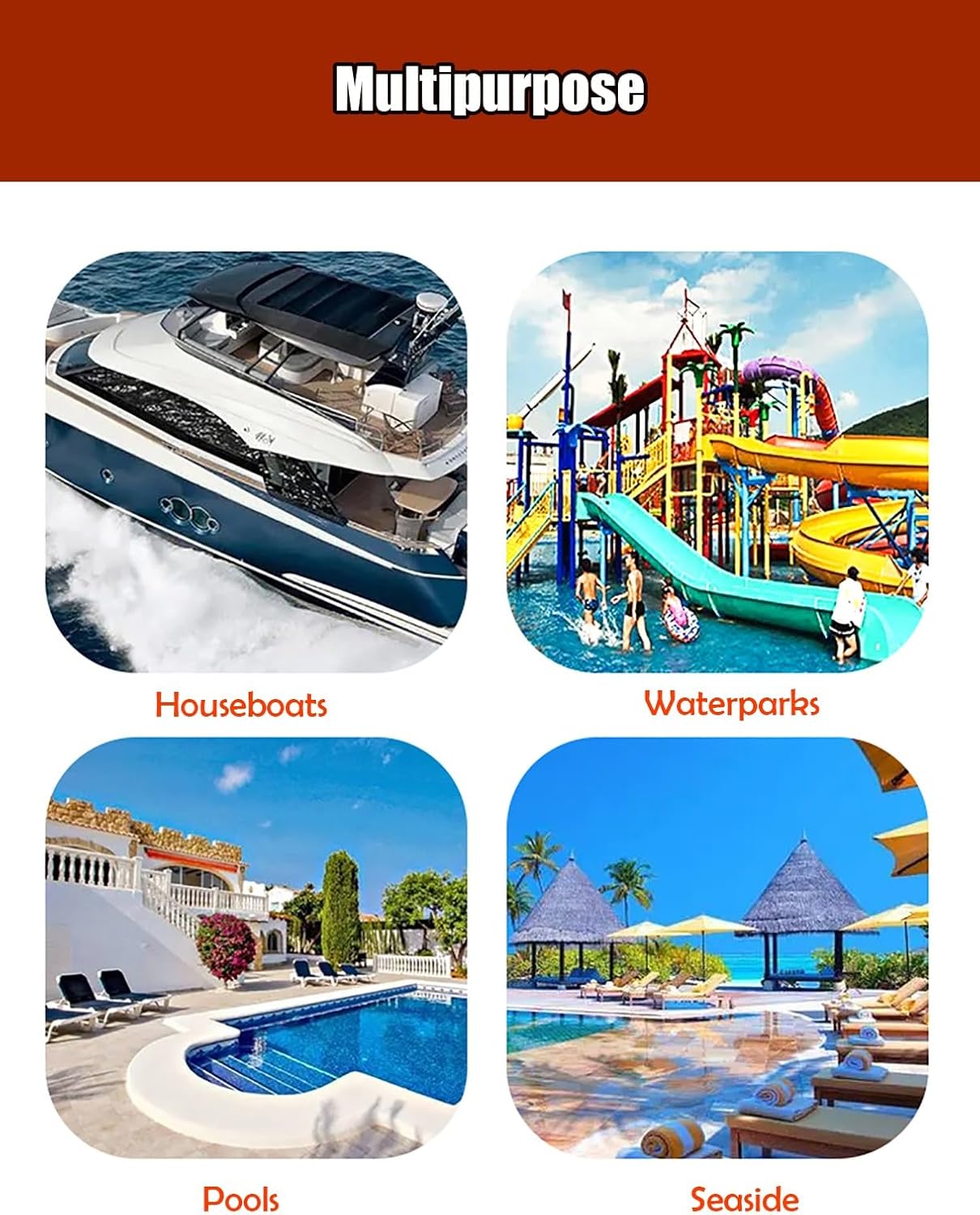 Telescopic Pool Safety Pole 15-33 Ft for Emergency Rescue - Retrieve Floating Objects & Struggling Swimmers, Essential Lifesaving Equipment for Water Safety (5.5m/18ft)