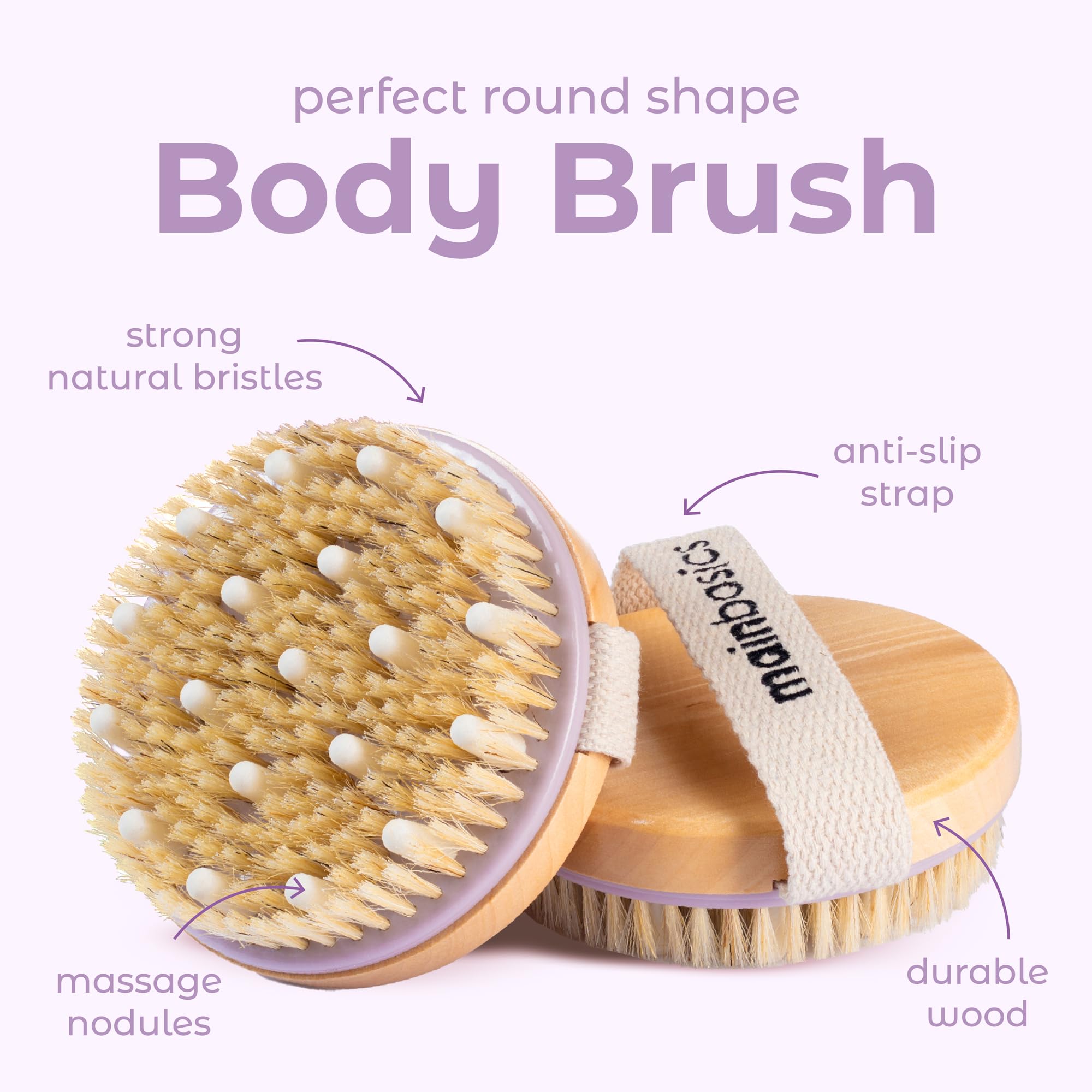 Dry Brushing Body Brush - Lymphatic Drainage -8 Dry Brushing Body Brush - Lymphatic Drainage -8