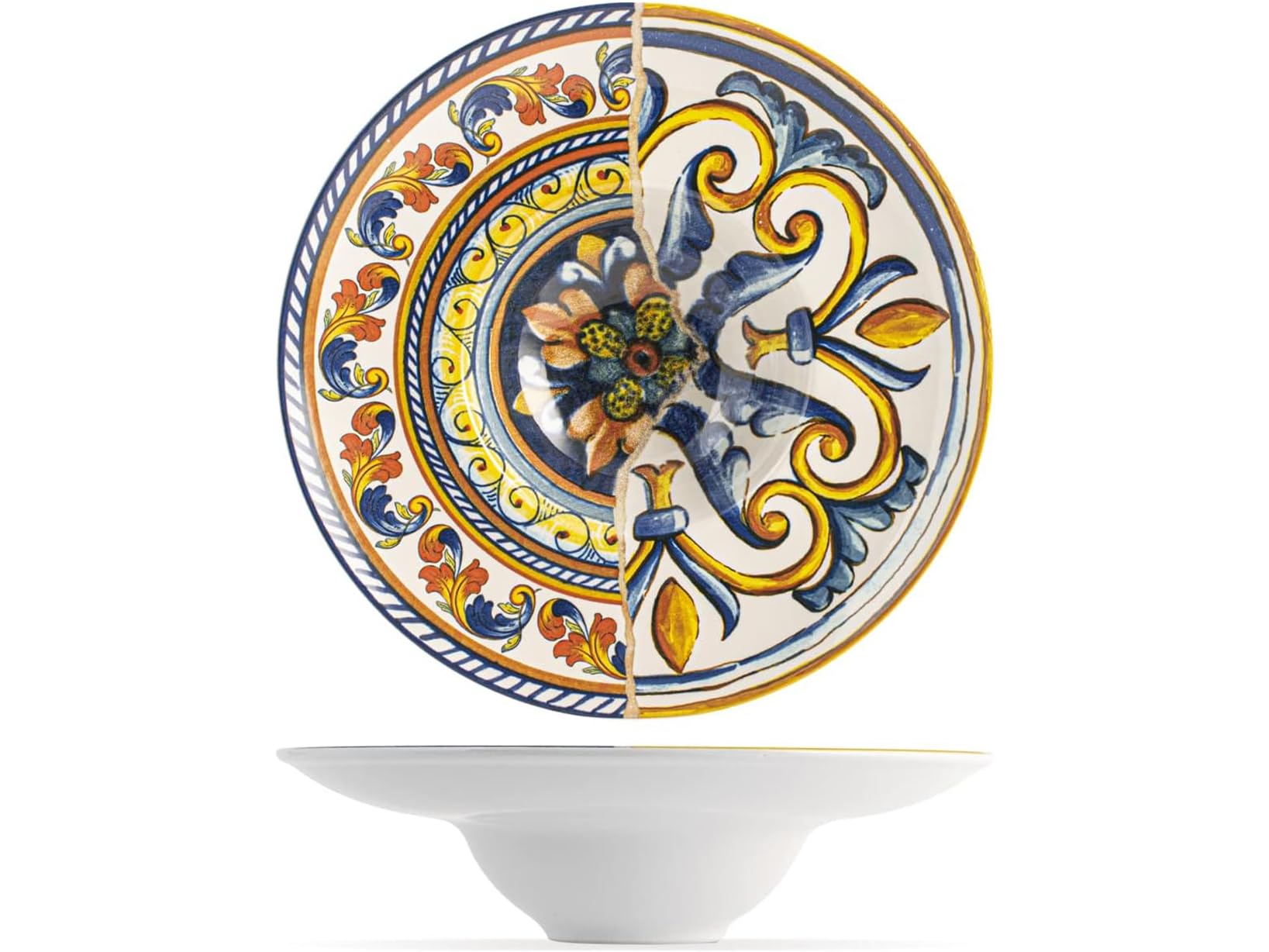 H&H set 6 piatti pasta positano cm 29,5