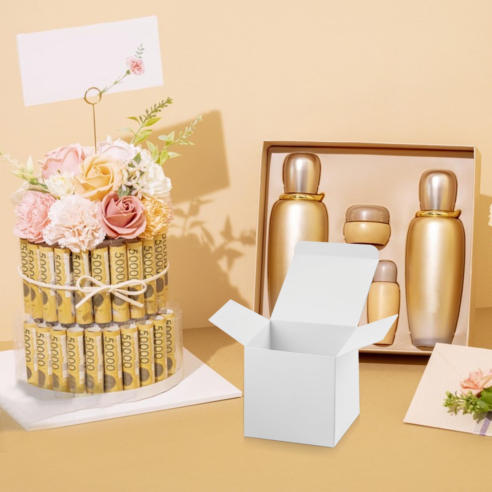 Boite Anniversaire 10 Bou00eetes Cadeaux Avec Couvercles, Bou00eete-cadeau En Papier Boite Carton