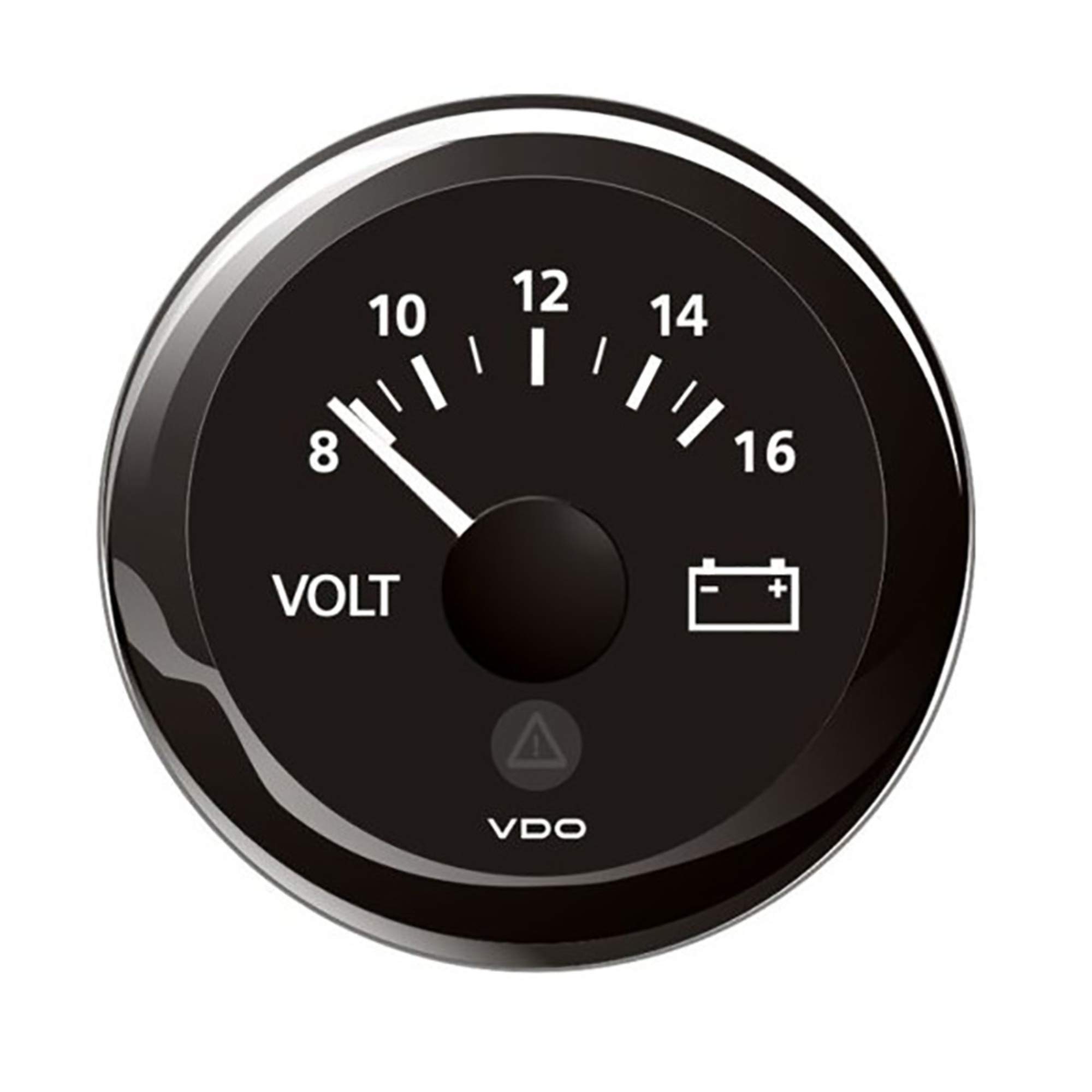 VDO VOLTMETRE 52MM 12V Noir