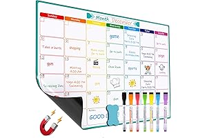 MaxGear Monthly Magnetic Calendar: The Organizer for Your Fridge