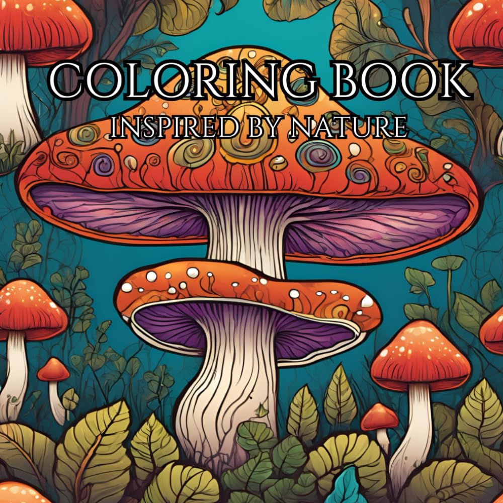 Serenity in Color: A Relaxing Journey Through Zentangle, Mandalas, Animals & Nature: 50 Intricate Designs to Help You Unwind, Relax, and De-Stress