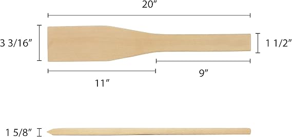 Thunder Group WDTHMP020 Mixing Paddle 20 L Wood