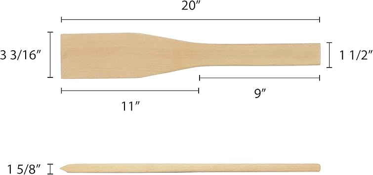 Thunder Group WDTHMP020 Mixing Paddle 20 L Wood