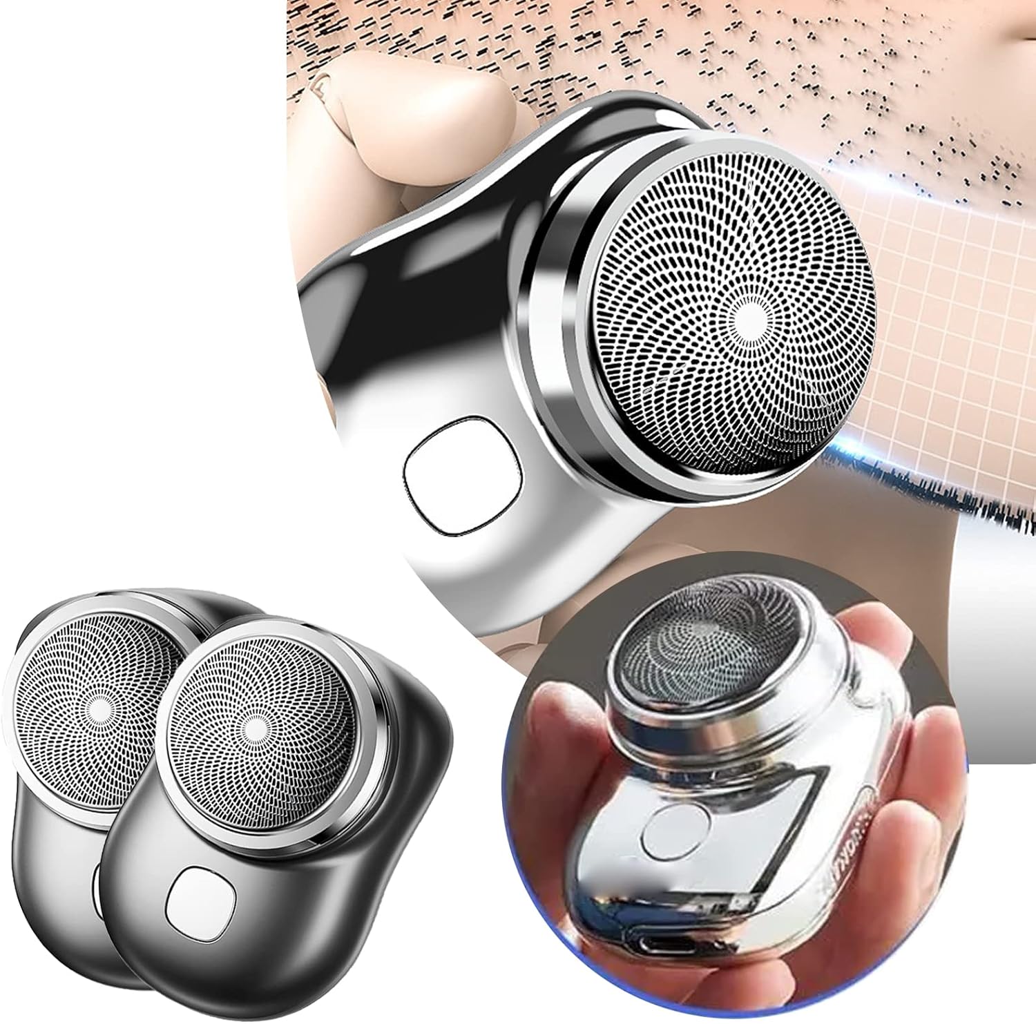 Mini Afeitadora Electrica para Hombre, Distinguisha Mini