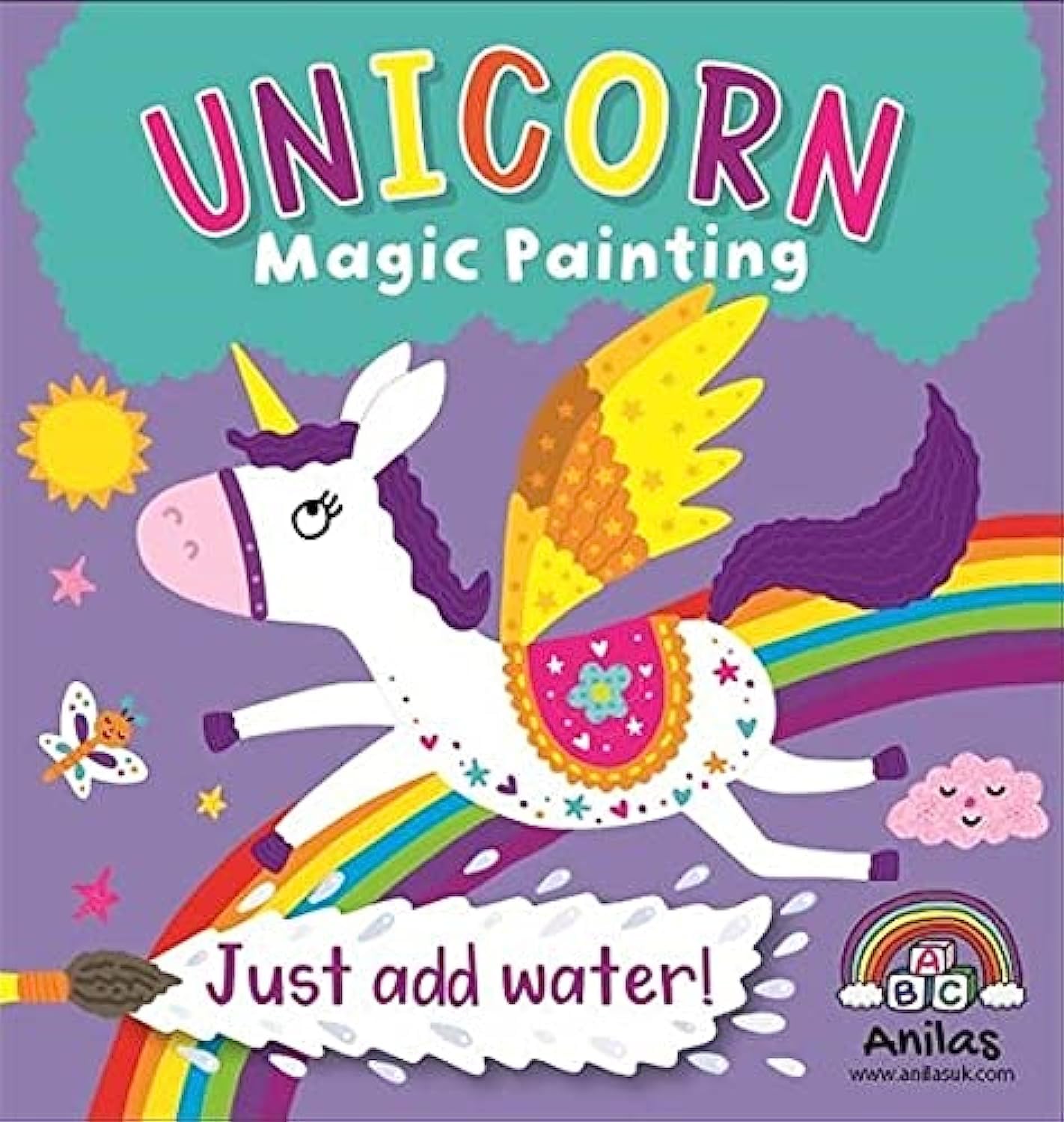 Anilas Complete Unicorn, Princess, Mermaid, Ballerina & Animals Activity, Colouring & Sticker Books Plus Stationery & Accessories. (Ideal for Children Aged 3-8) (Unicorn(P2838))