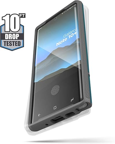 Miniatura 9 de ENCASED Funda protectora resistente para Galaxy Note 10 Plus (2019 Rebel Armor) Cubierta resistente de cuerpo completo de grado militar (Samsung