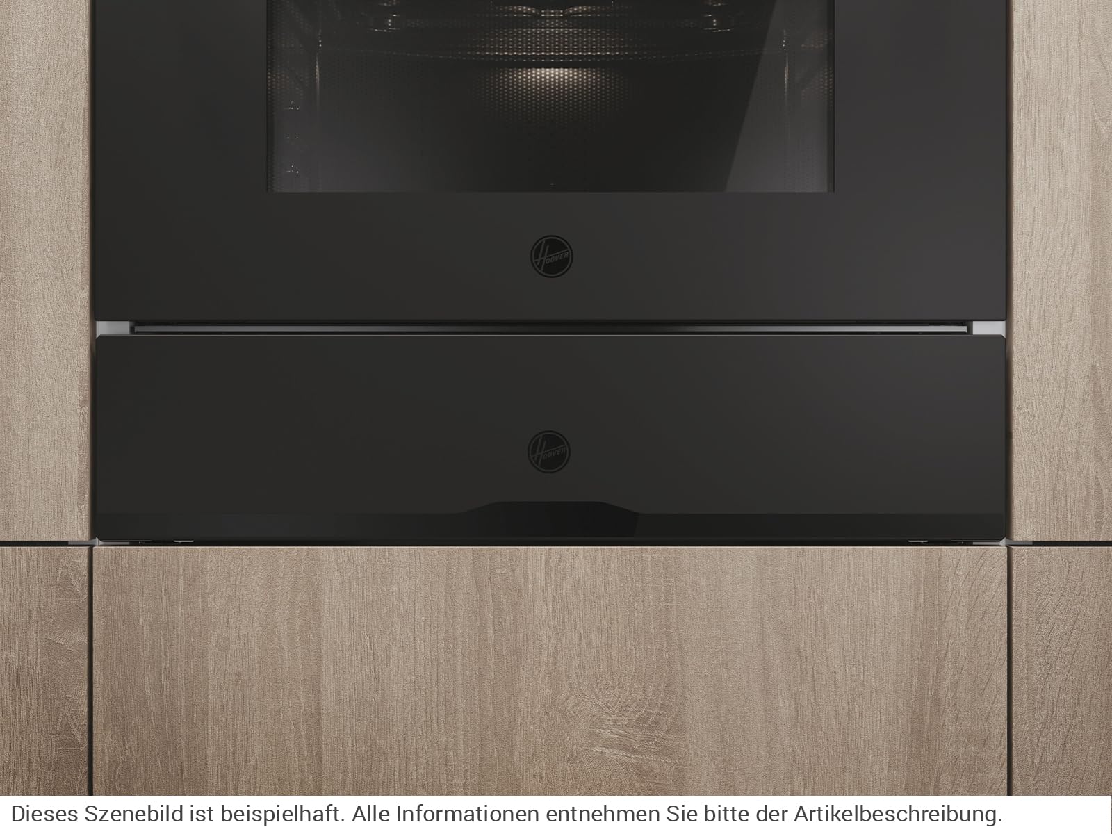 Hoover HPWD14C5M Wärmeschublade Schwarz Matt