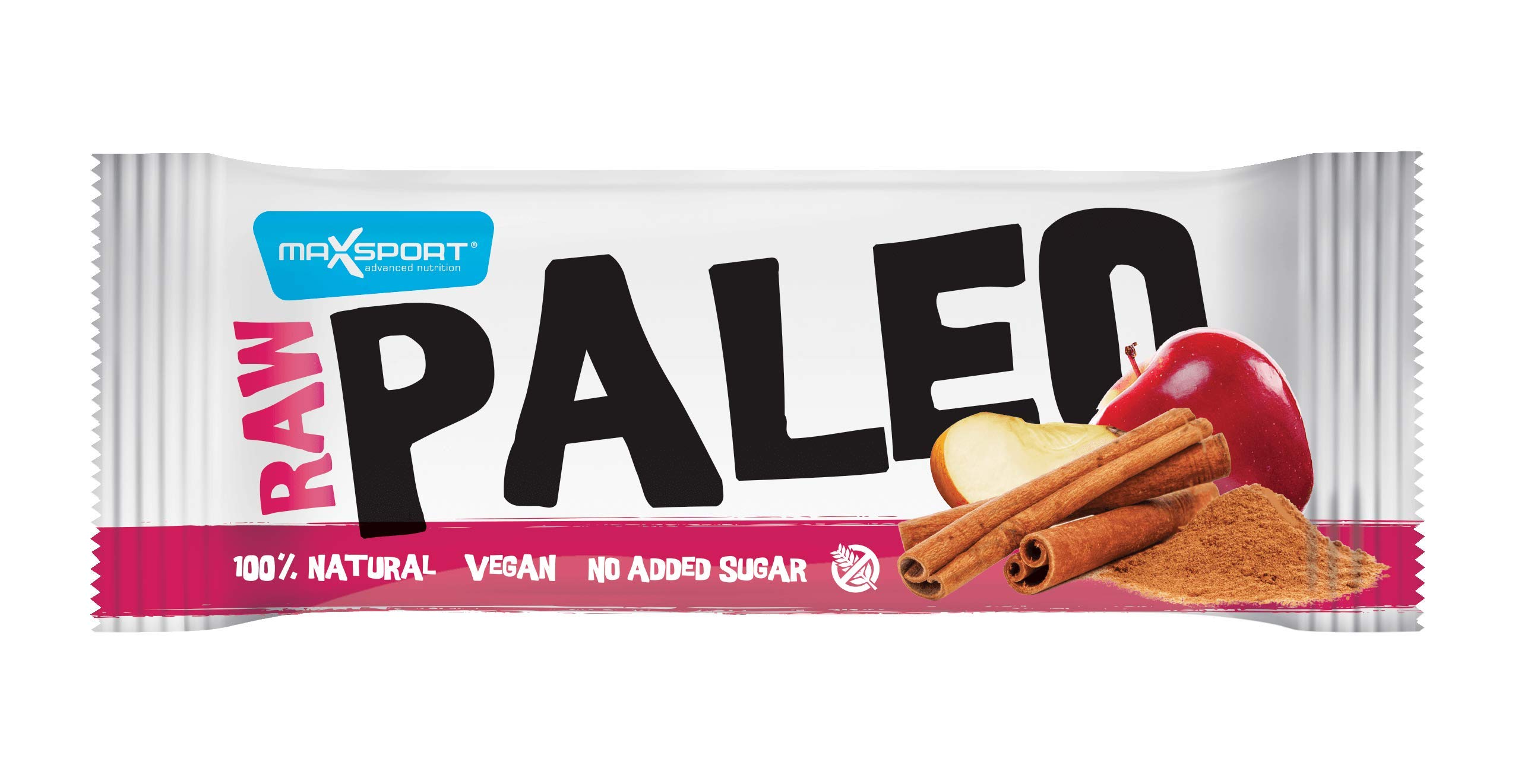 Maxsport Nutrition Raw Grezzo Paleo Vegan glutine libero Proteina crudité chiavistello - Plant Proteina, Coconut oil, Chia seeds, 20 x 50g Mix Box