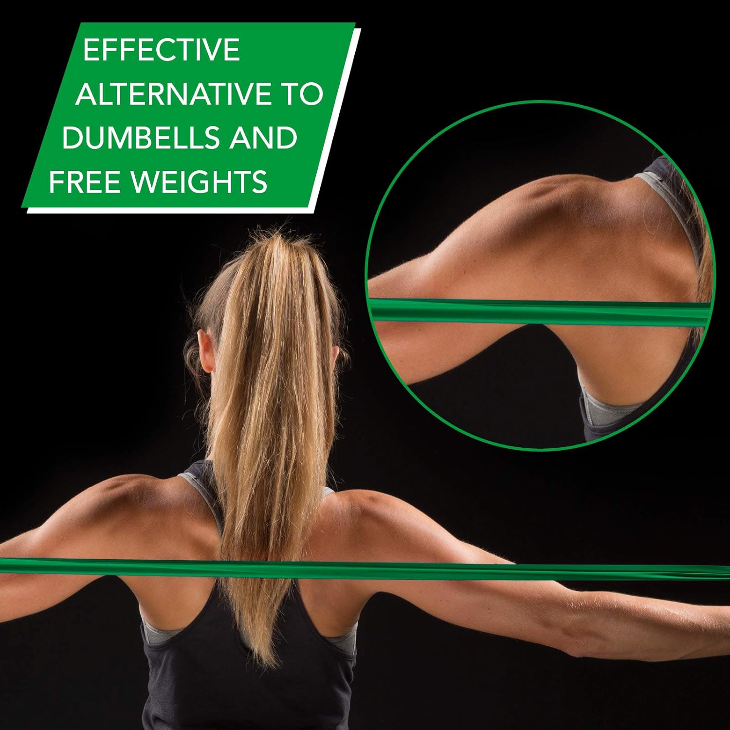 TheraBand Resistance Bands, 6 Yard Roll Professional Latex Elastic Band For Upper & Lower Body, Core Exercise, Physical Therapy, Pilates, Home Workouts, & Rehab, Green, Heavy, Intermediate Level 1 : Sports & Outdoors