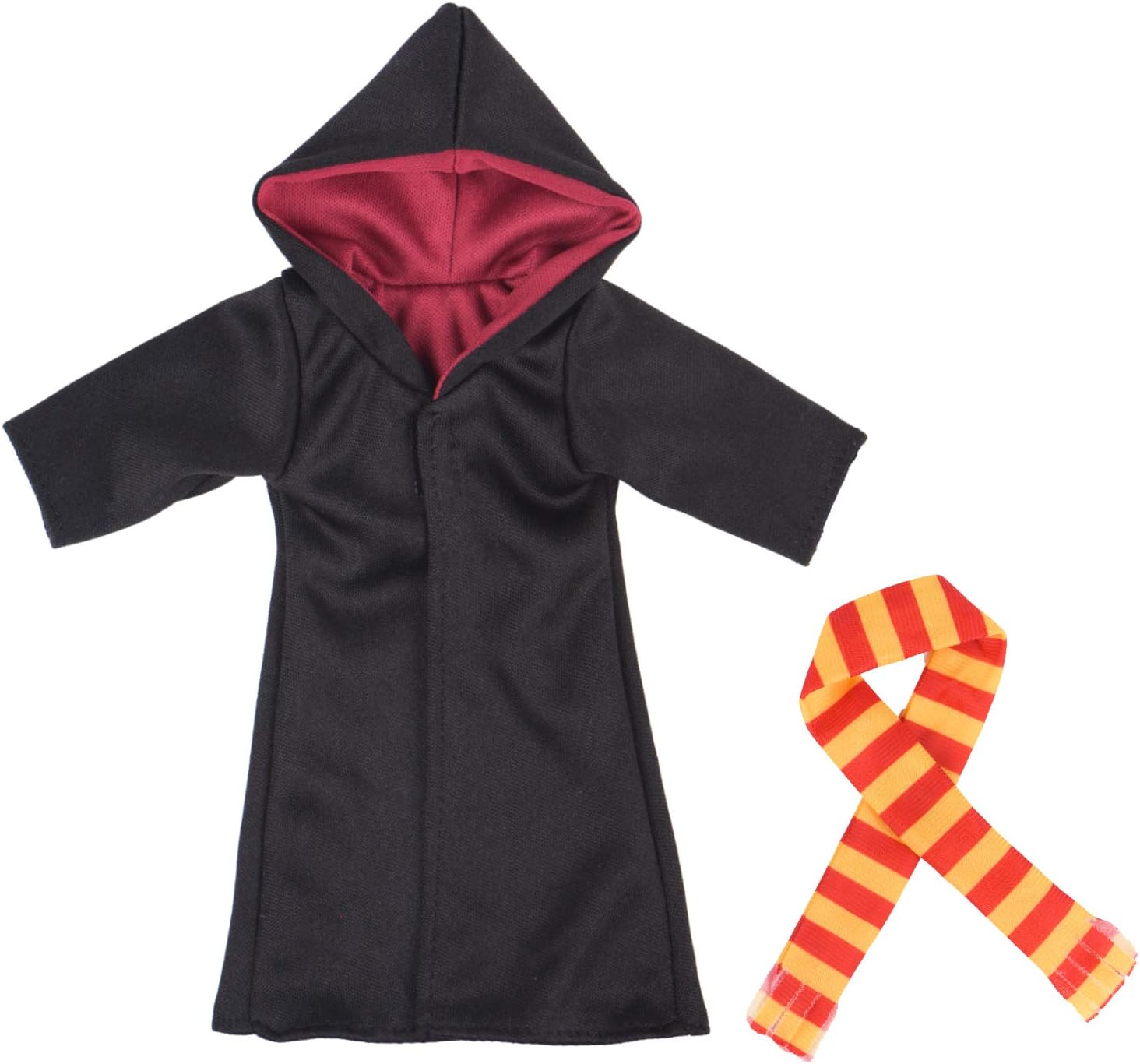Bili Wizard Christmas Doll Clothes and Accessory Compatible with Elf ( Wizard Robe and Scarf