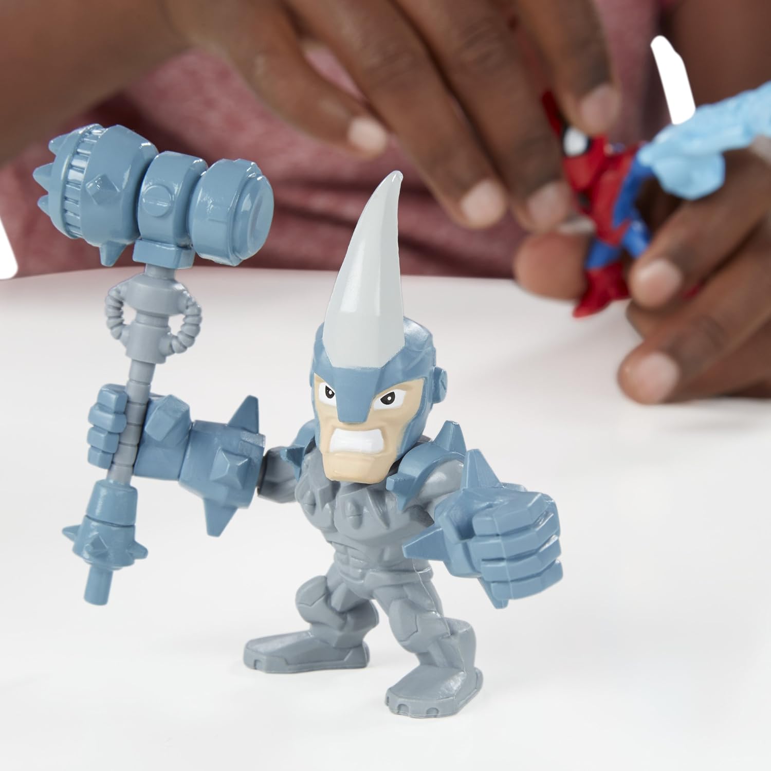 Marvel Super Hero Mashers Micro Spider-Man vs. Marvel’s Rhino 2-Pack