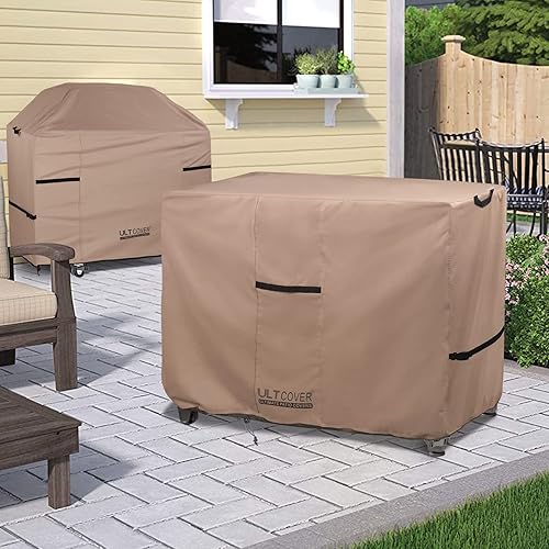 Miniatura 7 de ULTCOVER Cubierta impermeable para mesa portátil Keter Unity XL de 52 pulgadas, gabinete de almacenamiento al aire libre, cubierta de estación de