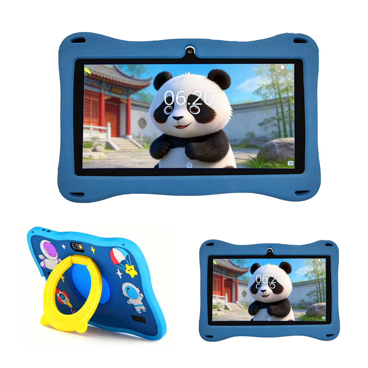 Pak2iaa 7 Inch Kids Tablet Android 13 for 3-7 Years Old, 4GB RAM 32GB Storage Children's Tablet with Parental Controls