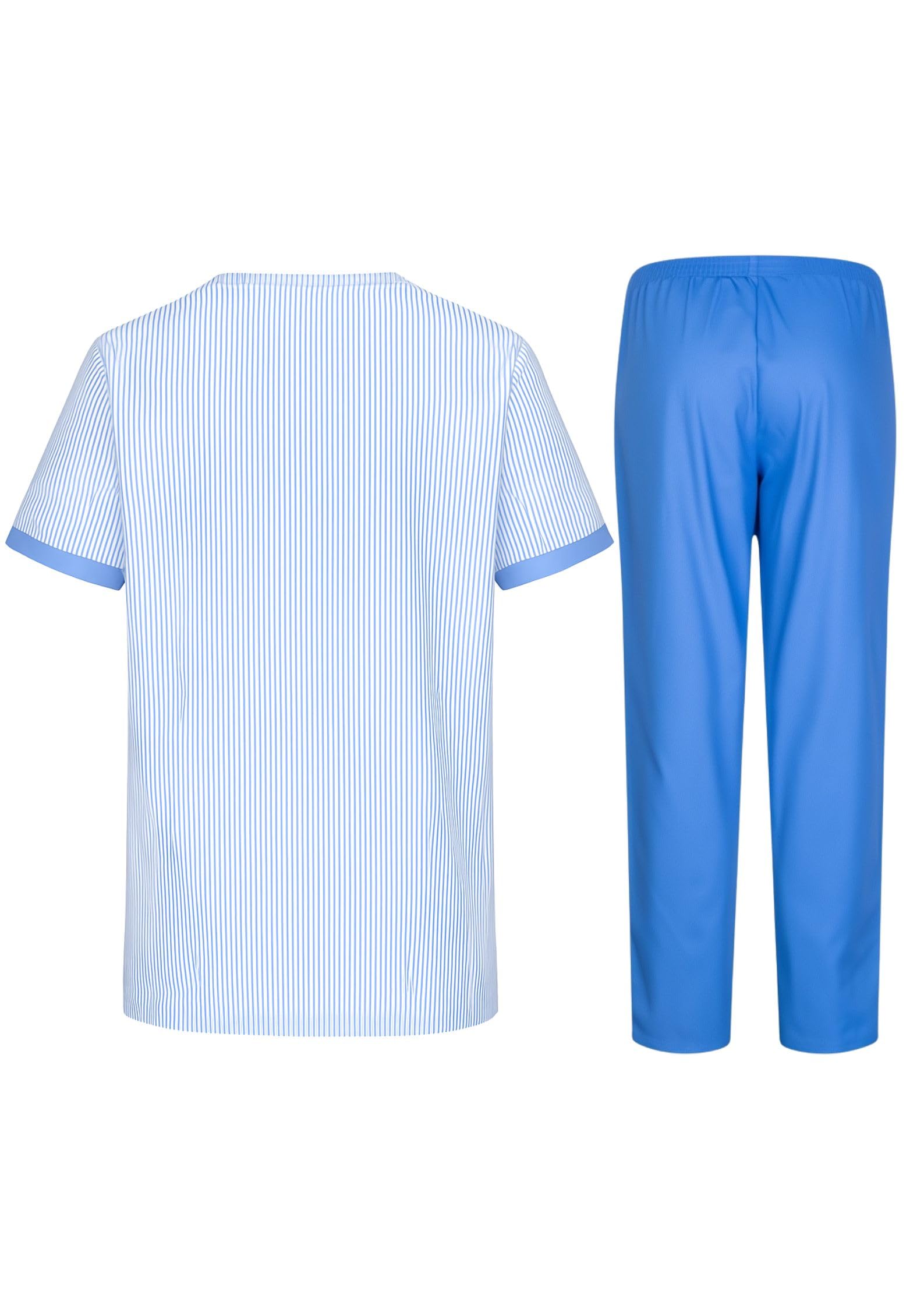 Victory Camisa Sanitario Unisex Raya Profesional Transpirable Con Elastico T817