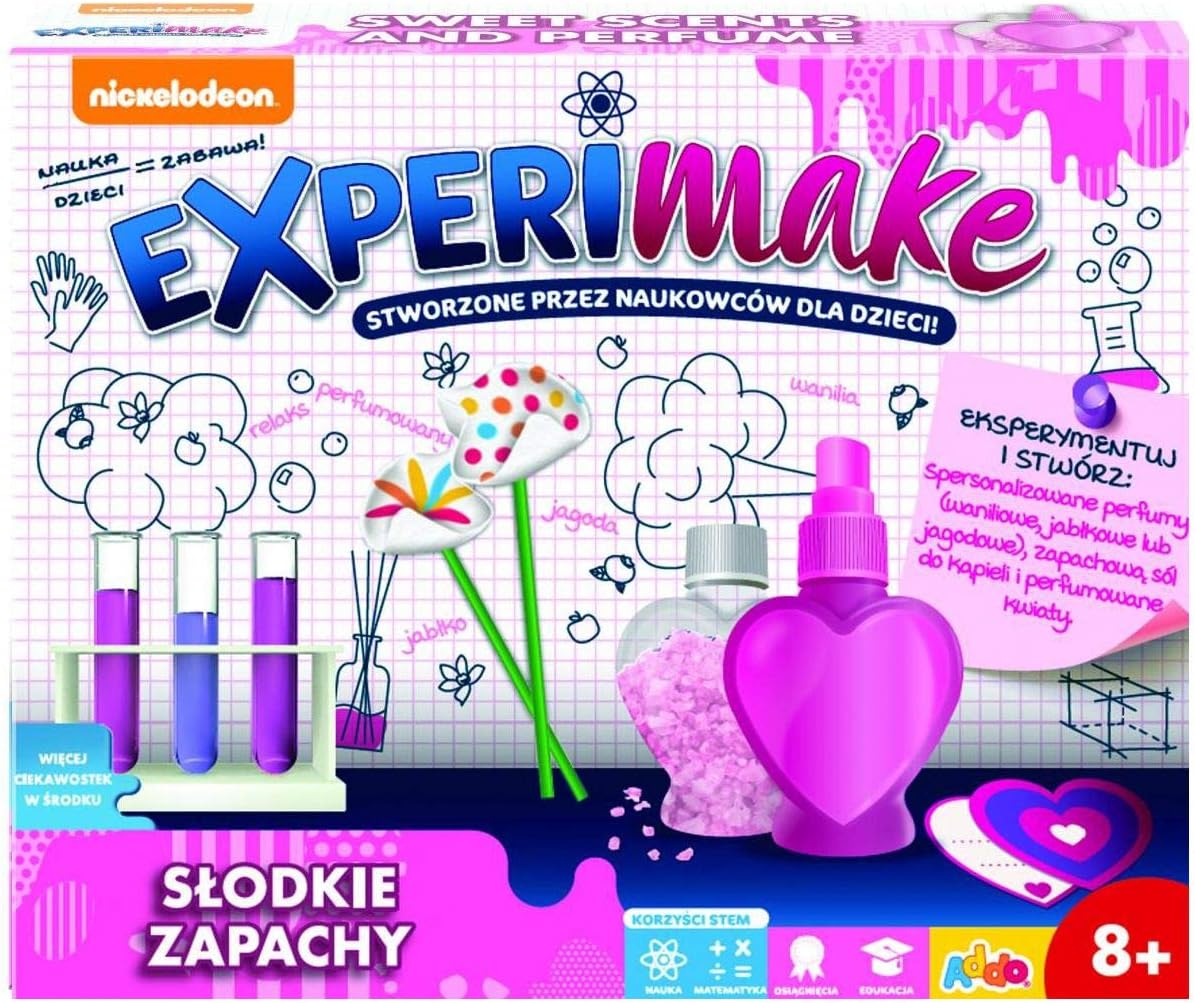 Experimake Addo – Nickelodeon Sweet Scents and Perfumes – Perfume-Making Kit for Children Ages 8 Years and Over