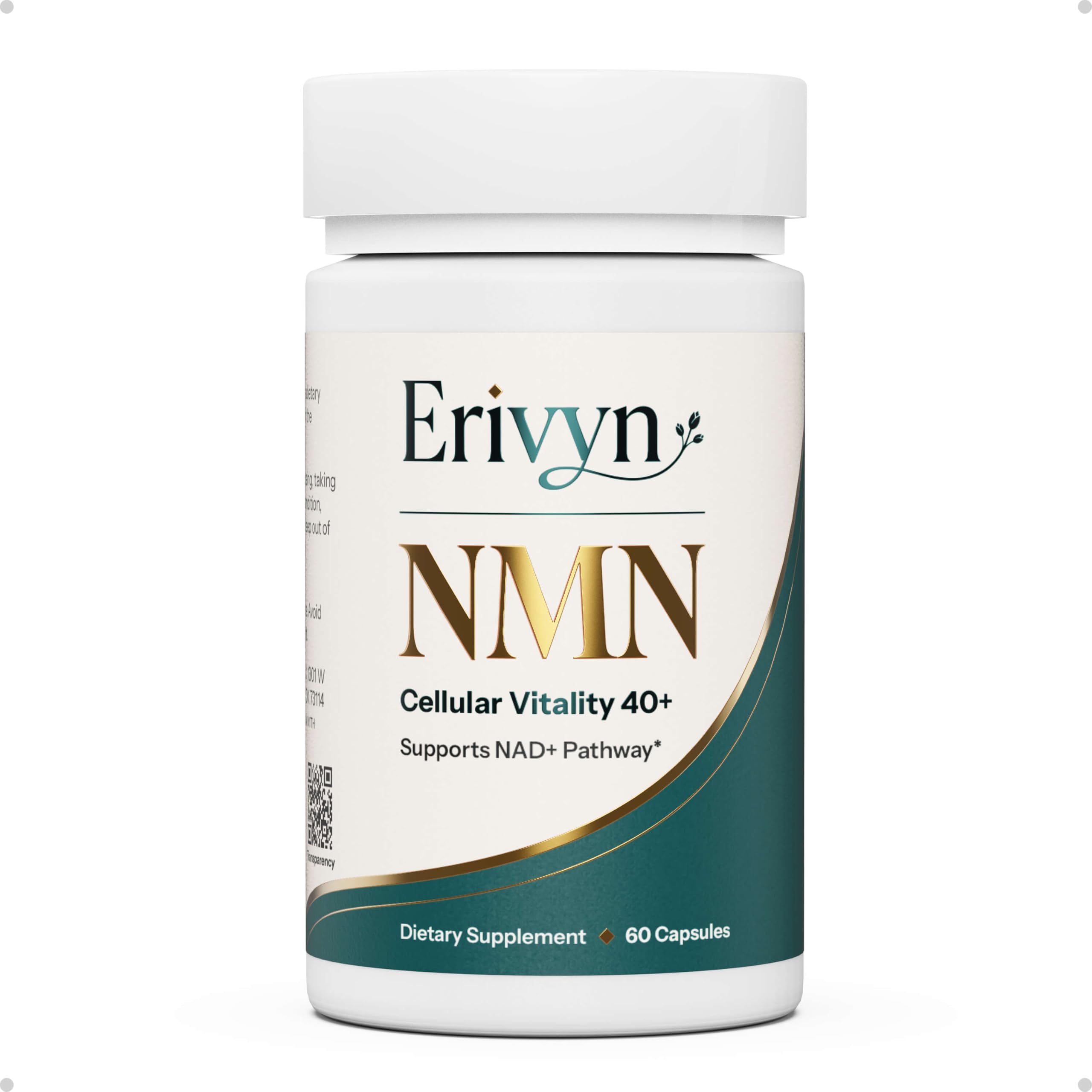 NMN 250mg + Trans-Resveratrol 100mg + Quercetin 50mg Supplement