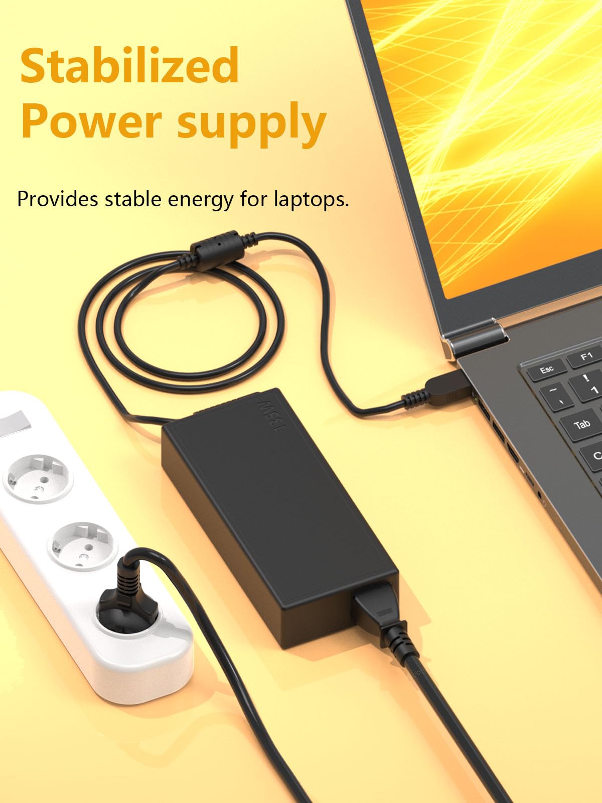 Delippo 135W Caricabatterie Alimentatore For Lenovo Ideapad Legion Y40 Y50-70 Y50-80 Z710 Y700 Y520 720 15ikb Thinkpad T440p T450p T540 T540p T470p T460p T530 T560 W540 P50 ADL Portatile 20V 6.75A - Foto 9