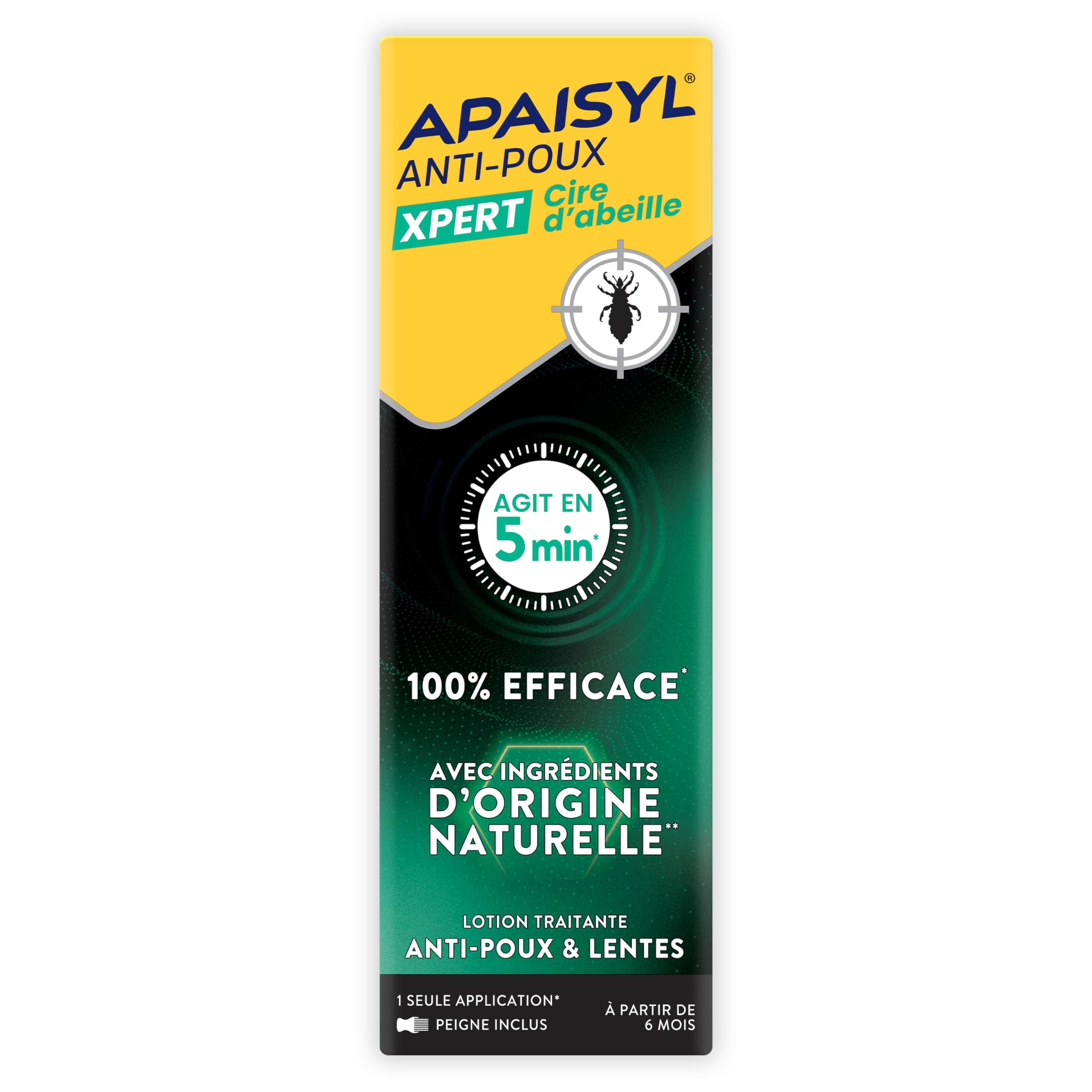 Apaisyl Anti-Poux Xpert Cire d'abeille - 100 ml