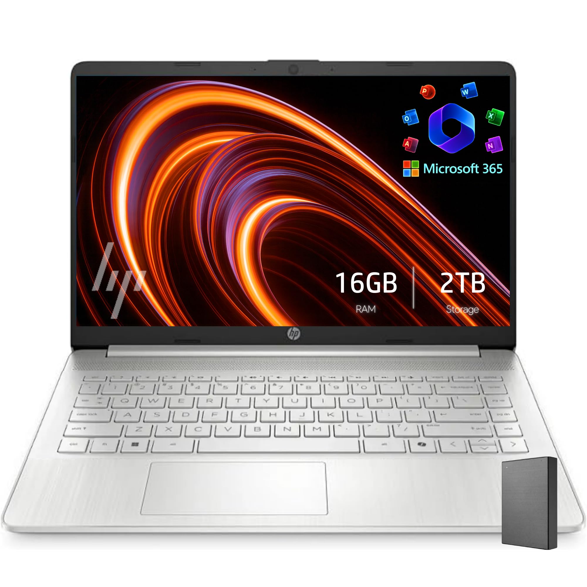 Amazon.com: HP ProEdg Laptop with Free Office 365 • 16GB RAM • 2TB