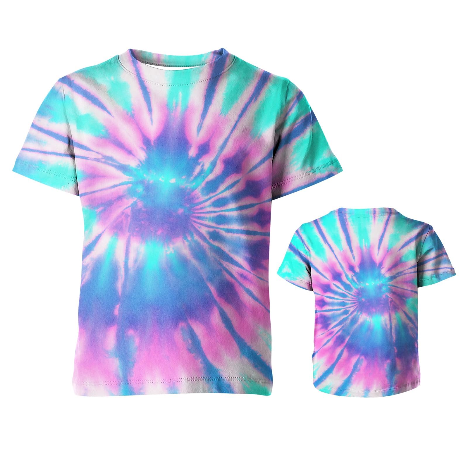 Tiannee Boys Girls 3D Graphic T Shirt, Novelty Kid's Shirts, Casual Crewneck Short Sleeve Tops Tees 6-16 Years