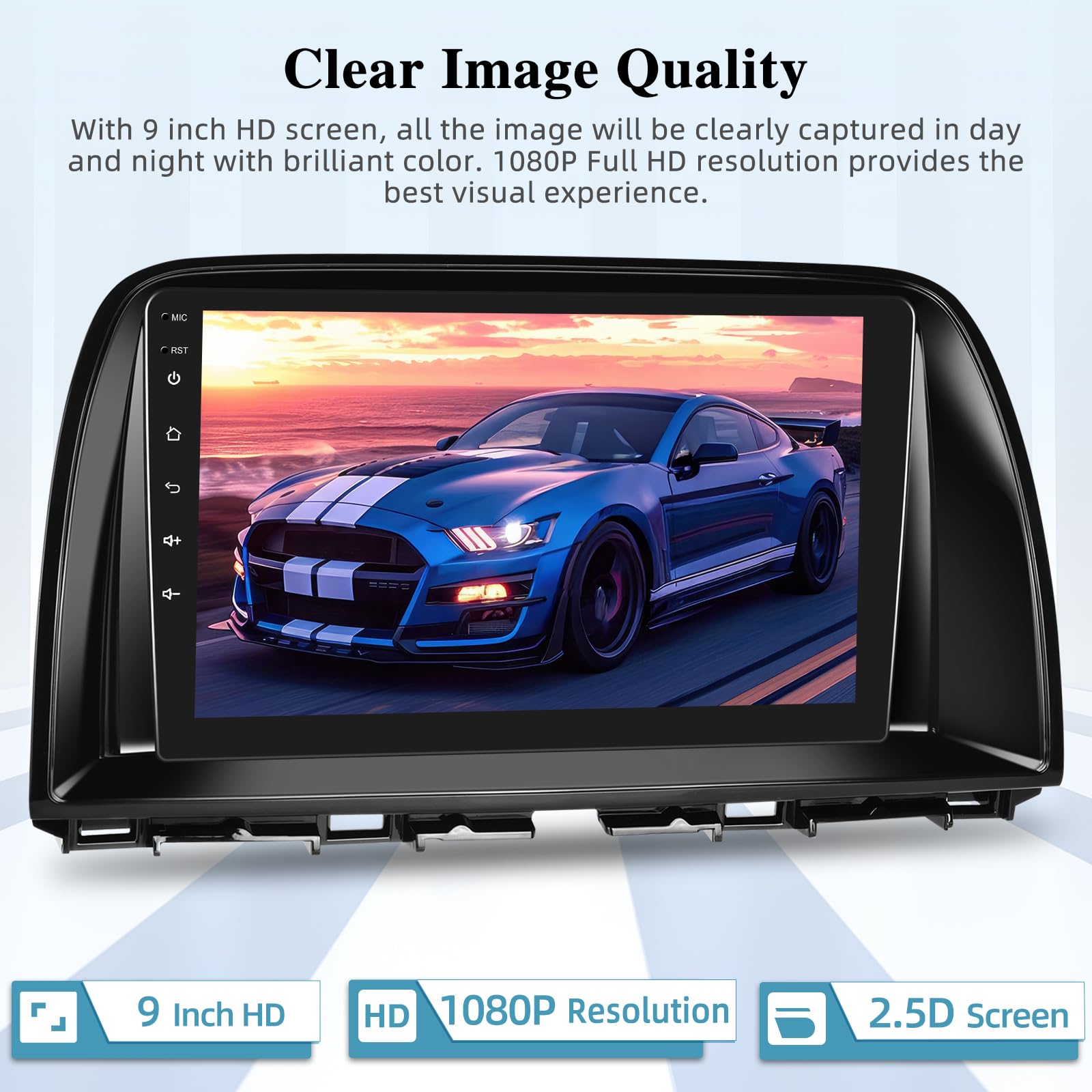 Amazon.com: [2+64G] for Mazda CX-5 2012-2015 Car Radio with