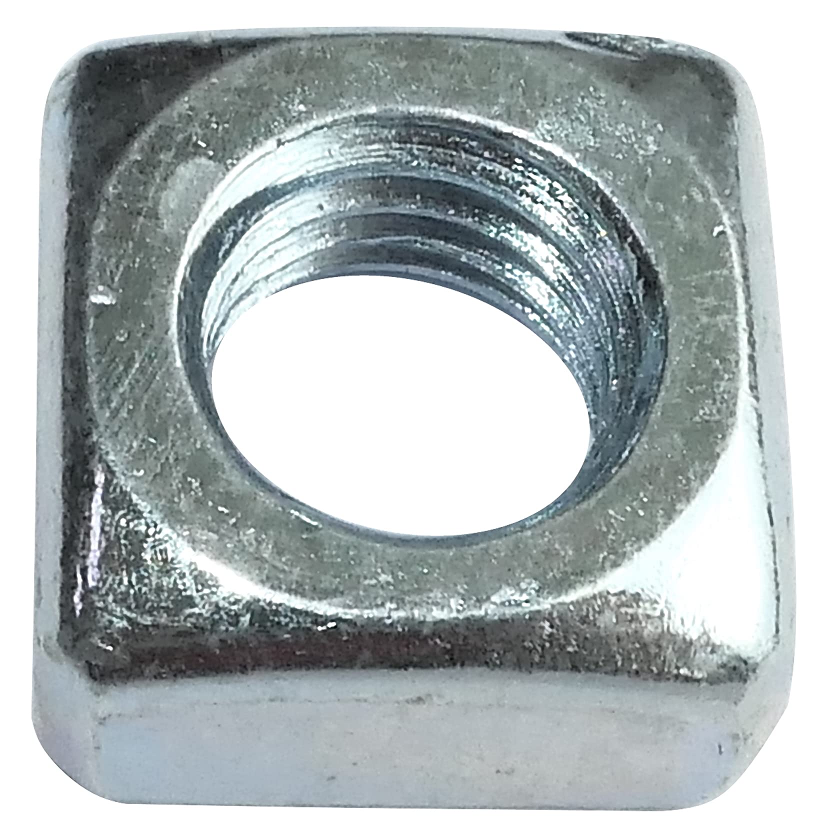 AERZETIX - Set di 50 dadi quadrati M8 smussati 13.0x6.0mm filettatura metrica - in acciaio al carbonio - C49553