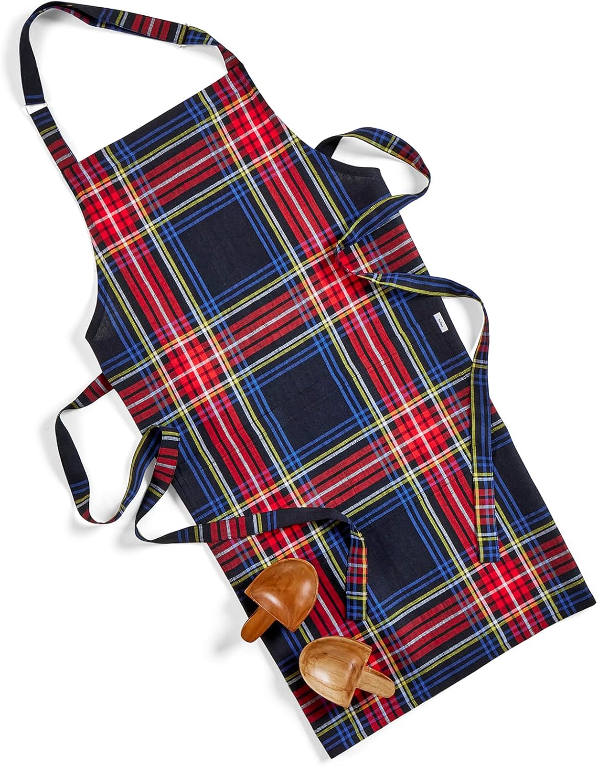 Solino Home Linen Bib Apron for Men & Women - 33 x 30 Inch Kitchen Apron with Front Pockets - Handcrafted from European Flax - Image 3